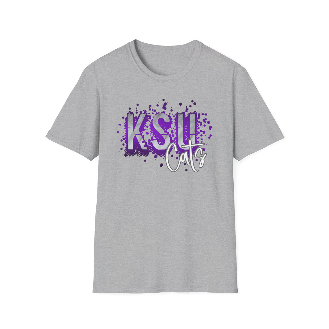 KSU Splatter Gildan 64000