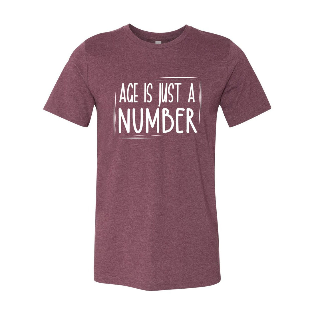 Age Is Just A Sleeve Jersey Tee - T-Shirts - Positively Sassy - Age Is Just A Sleeve Jersey Tee