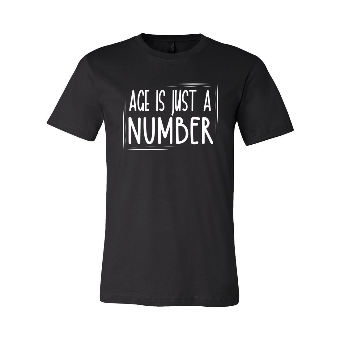 Age Is Just A Sleeve Jersey Tee - T-Shirts - Positively Sassy - Age Is Just A Sleeve Jersey Tee