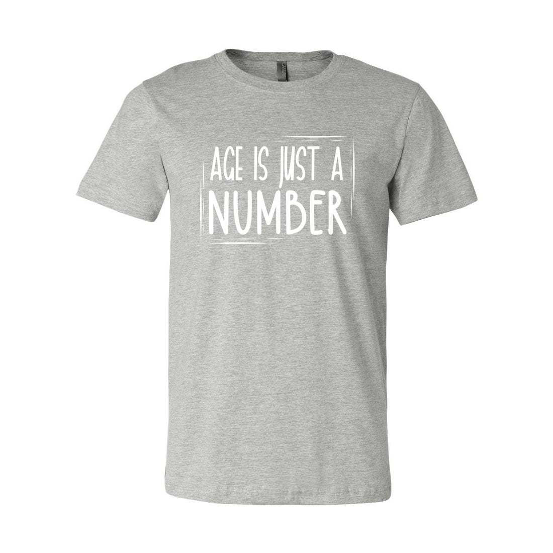 Age Is Just A Sleeve Jersey Tee - T-Shirts - Positively Sassy - Age Is Just A Sleeve Jersey Tee