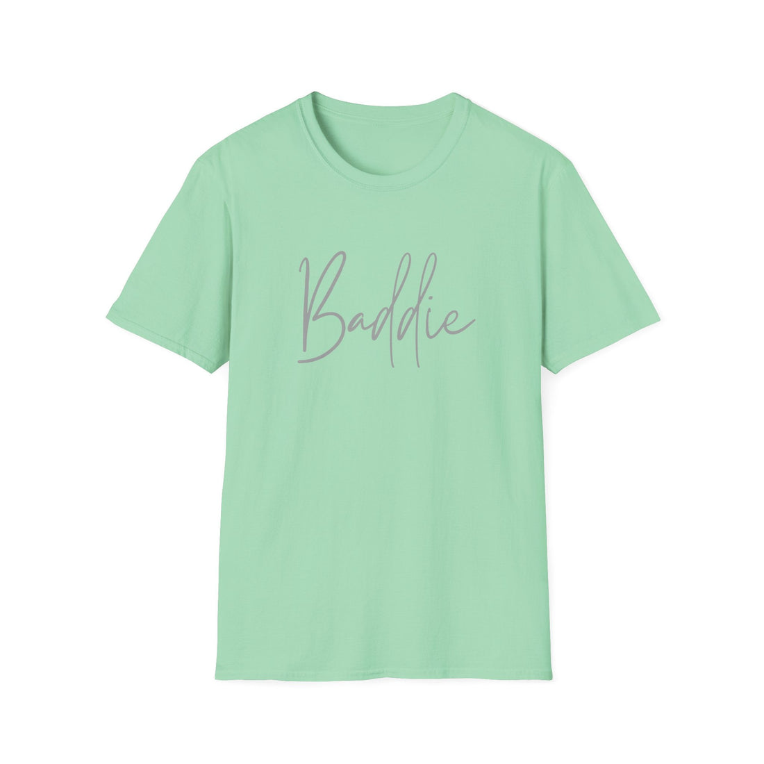 Baddie Unisex Softstyle T-Shirt - Trendy Casual Wear for Confident Individuals - T-Shirt - Positively Sassy - Baddie Unisex Softstyle T-Shirt - Trendy Casual Wear for Confident Individuals