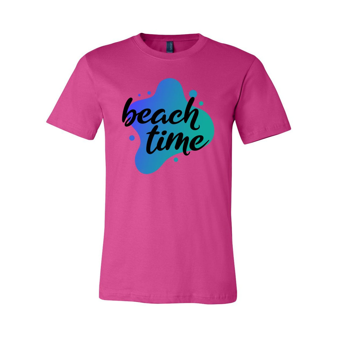 Beach Time Sleeve Jersey Tee - T-Shirts - Positively Sassy - Beach Time Sleeve Jersey Tee