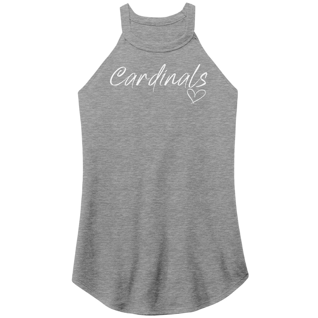 Cardinal Love Rocker Tank - Apparel - Positively Sassy - Cardinal Love Rocker Tank
