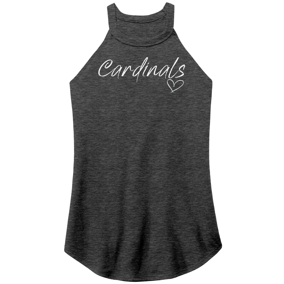 Cardinal Love Rocker Tank - Apparel - Positively Sassy - Cardinal Love Rocker Tank