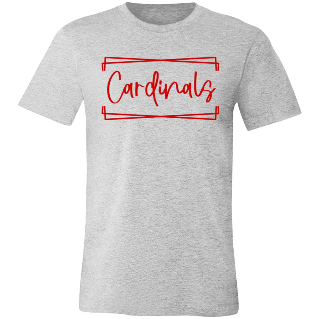 Cardinals Box T-Shirt - T-Shirts - Positively Sassy - Cardinals Box T-Shirt