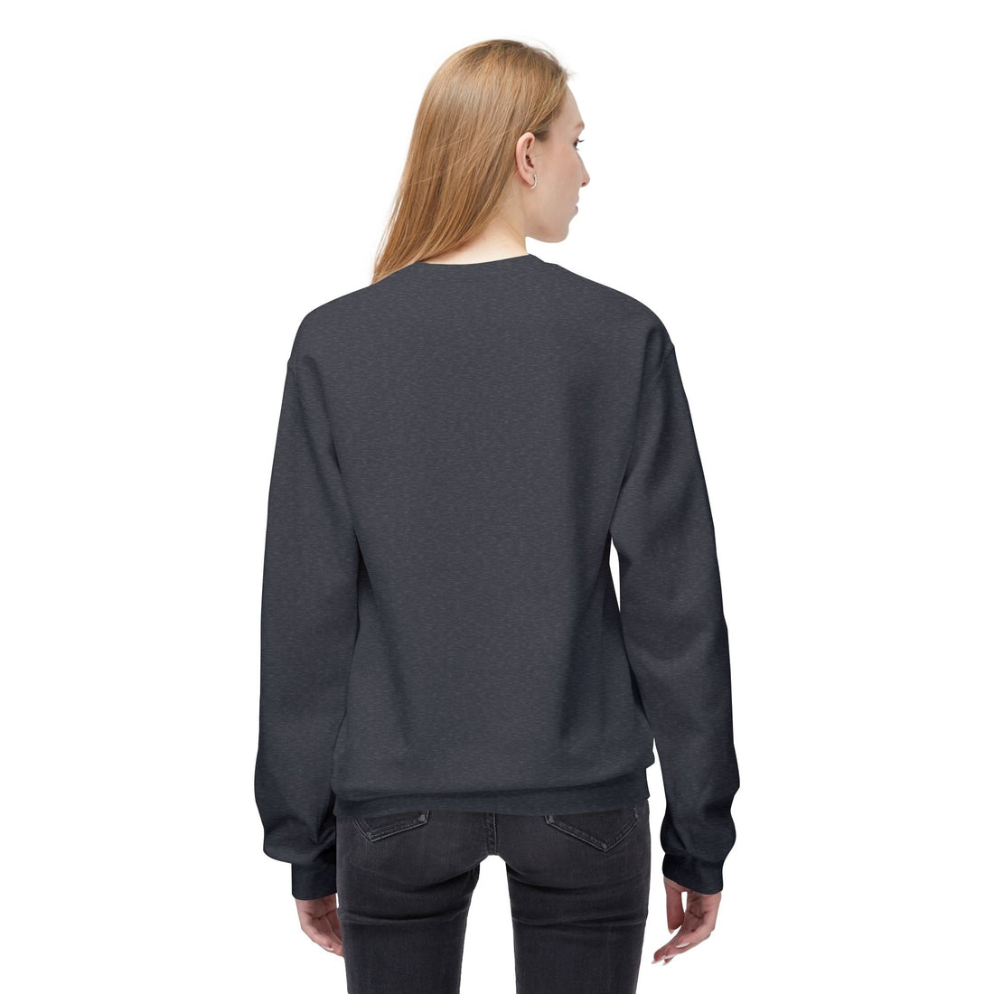 Chiefs Leopard Unisex Midweight Softstyle Fleece Crewneck Sweatshirt - Sweatshirt - Positively Sassy - Chiefs Leopard Unisex Midweight Softstyle Fleece Crewneck Sweatshirt