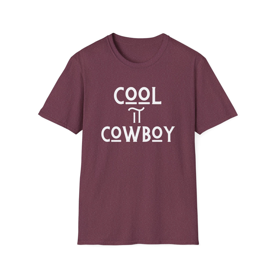 Cool It Cowboy Unisex Softstyle T-Shirt - Casual Summer Vibe Tee - T-Shirt - Positively Sassy - Cool It Cowboy Unisex Softstyle T-Shirt - Casual Summer Vibe Tee