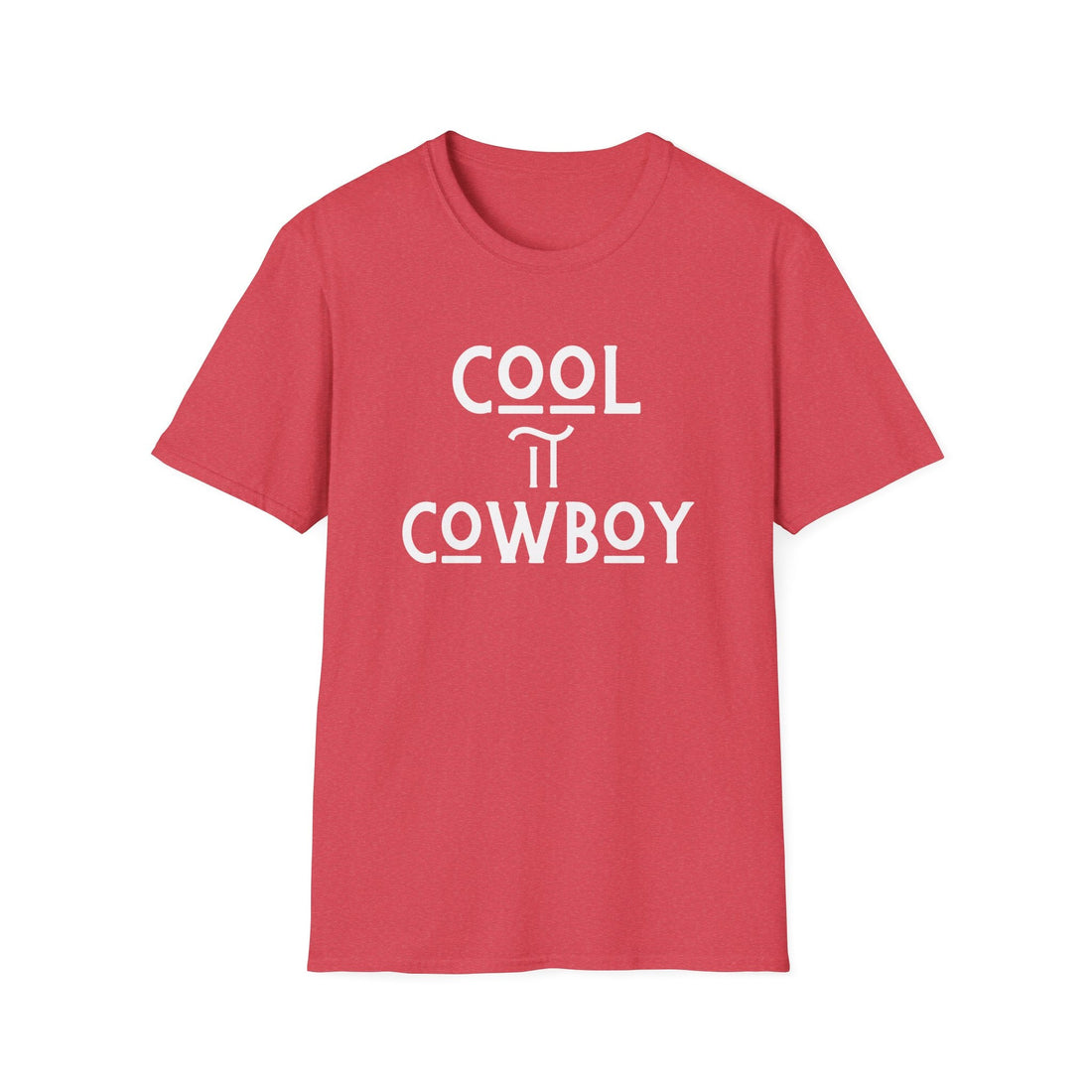 Cool It Cowboy Unisex Softstyle T-Shirt - Casual Summer Vibe Tee - T-Shirt - Positively Sassy - Cool It Cowboy Unisex Softstyle T-Shirt - Casual Summer Vibe Tee