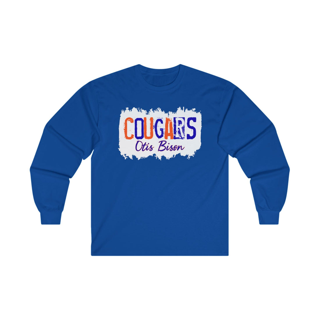 Cougar Stamp Long Sleeve Tee Gildan Unisex Ultra Cotton - Long - sleeve - Positively Sassy - Cougar Stamp Long Sleeve Tee Gildan Unisex Ultra Cotton
