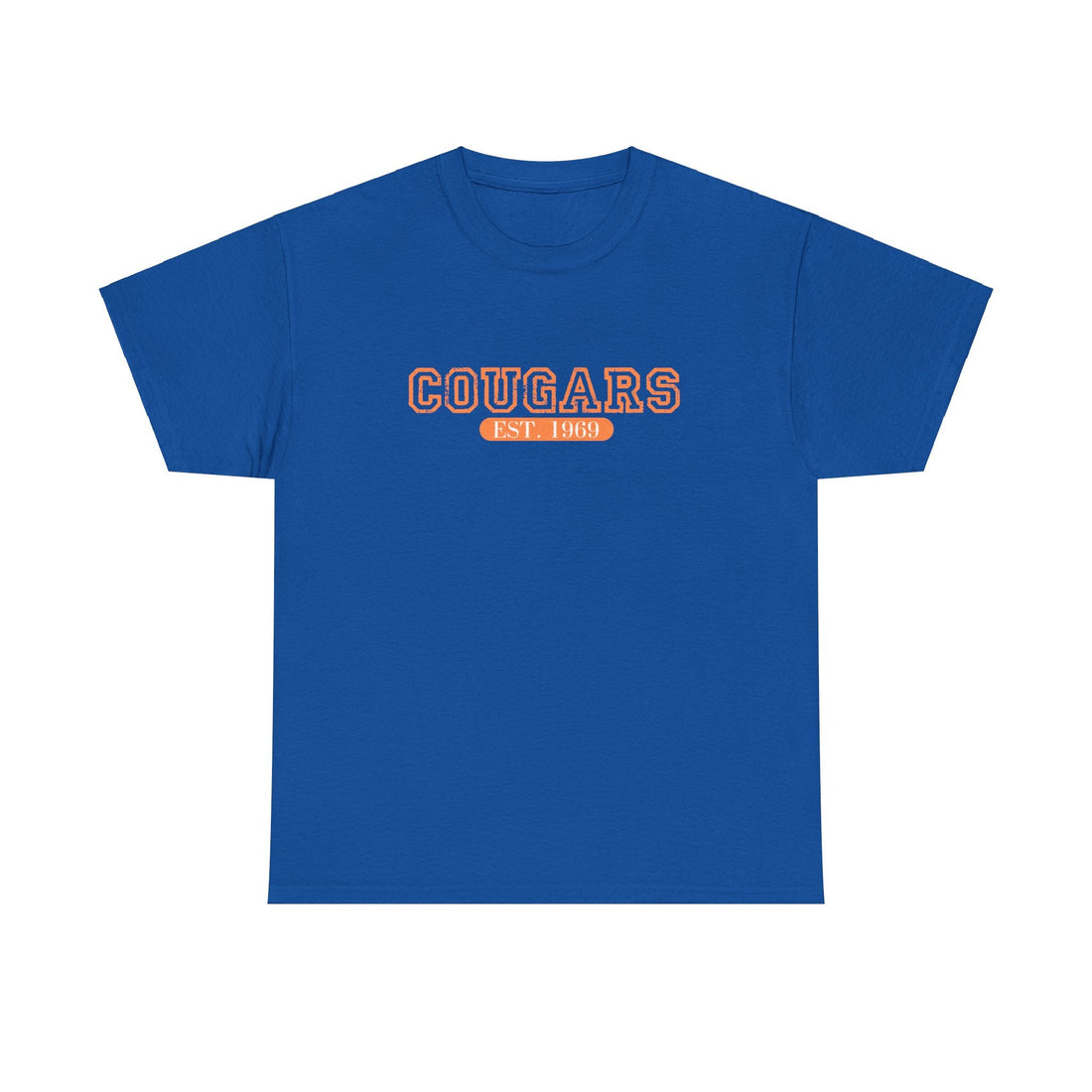 Cougars 1969 (OB 9) Gildan 5000 Unisex Heavy Cotton Tee - T-Shirt - Positively Sassy - Cougars 1969 (OB 9) Gildan 5000 Unisex Heavy Cotton Tee