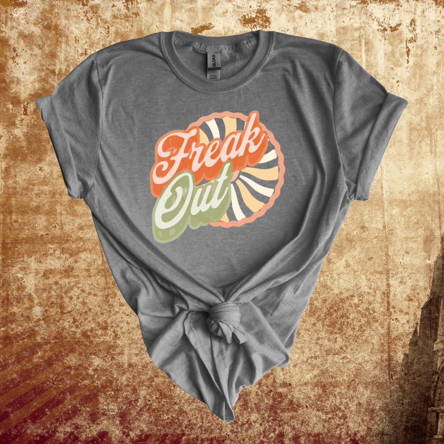 Freak Out Softstyle T-Shirt - T-Shirt - Positively Sassy - Freak Out Softstyle T-Shirt
