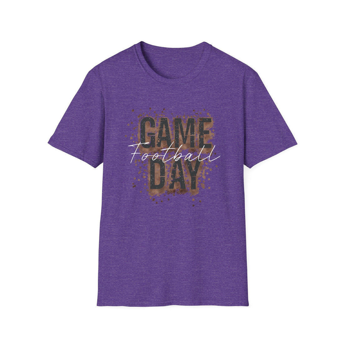 Game Day Unisex Softstyle T-Shirt, Football Party Tee, Sports Event Shirt, Tailgate Apparel, Casual Wear - T-Shirt - Positively Sassy - Game Day Unisex Softstyle T-Shirt, Football Party Tee, Sports Event Shirt, Tailgate Apparel, Casual Wear