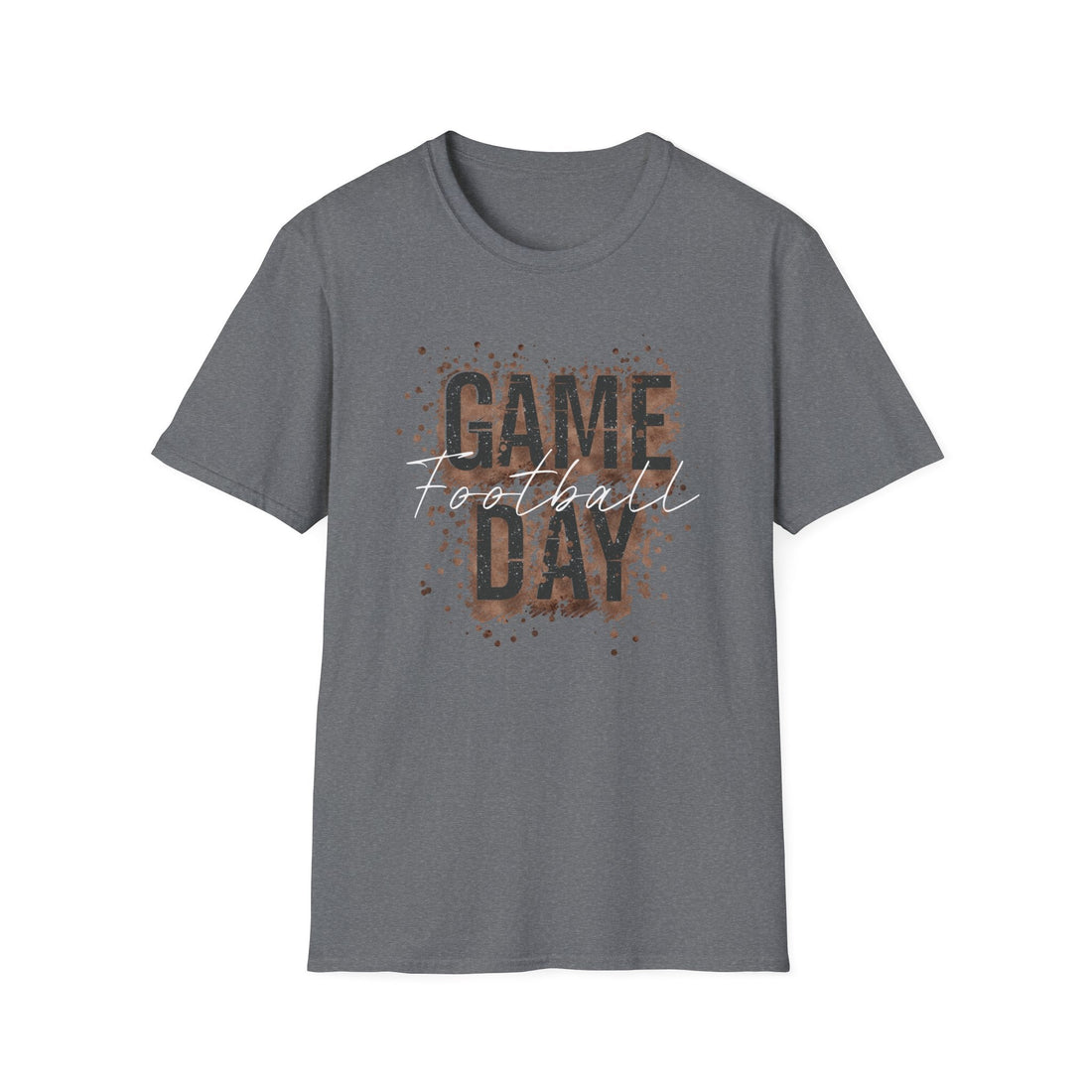 Game Day Unisex Softstyle T-Shirt, Football Party Tee, Sports Event Shirt, Tailgate Apparel, Casual Wear - T-Shirt - Positively Sassy - Game Day Unisex Softstyle T-Shirt, Football Party Tee, Sports Event Shirt, Tailgate Apparel, Casual Wear