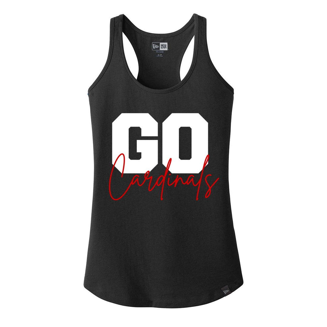 Go Cardinals Racerback Tank - Tank Tops - Positively Sassy - Go Cardinals Racerback Tank