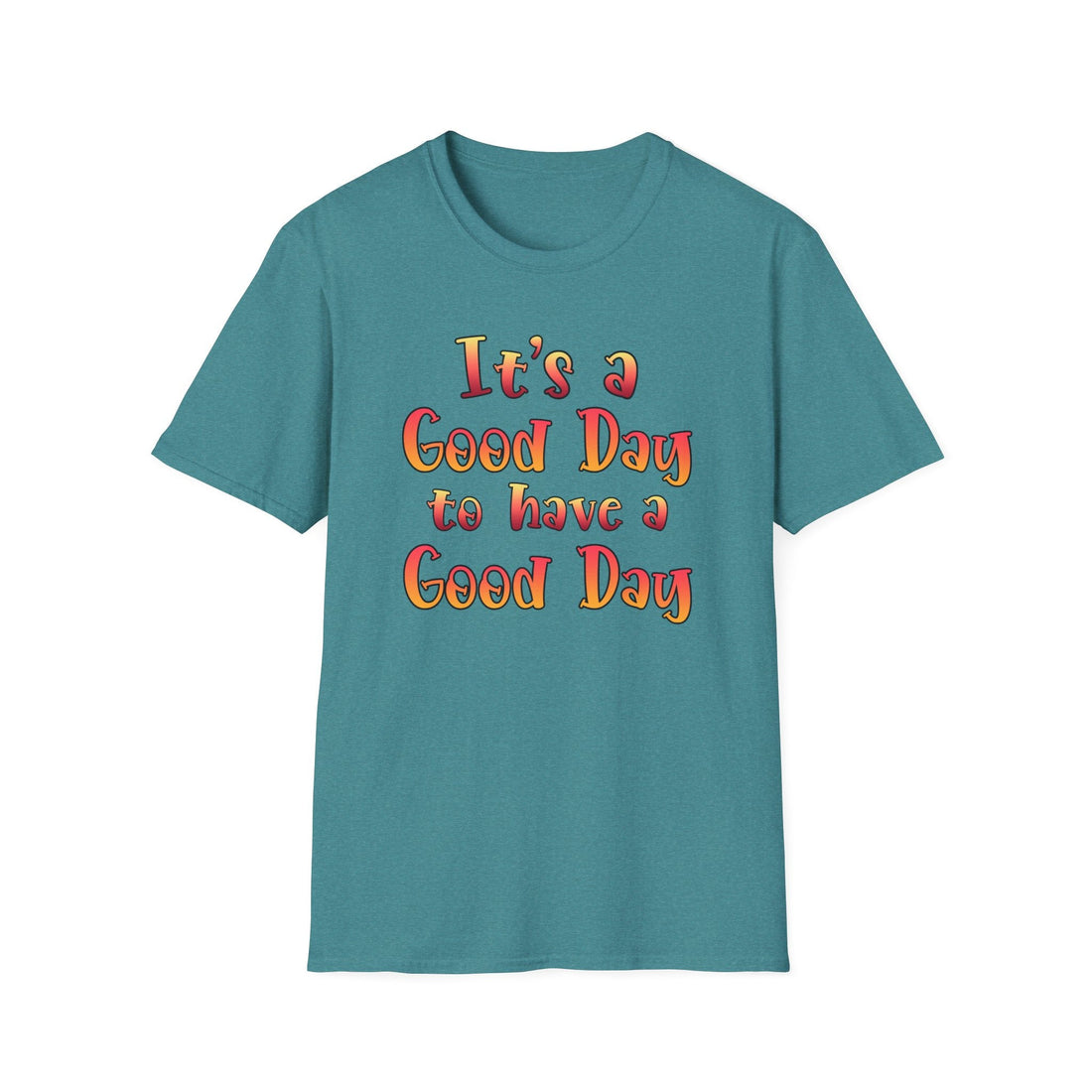 Good Day Unisex Softstyle T-Shirt - Positive Vibe Tee for Everyday Wear - T-Shirt - Positively Sassy - Good Day Unisex Softstyle T-Shirt - Positive Vibe Tee for Everyday Wear