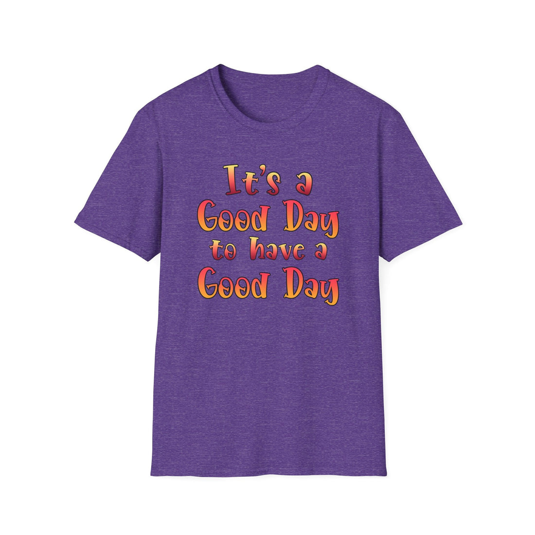 Good Day Unisex Softstyle T-Shirt - Positive Vibe Tee for Everyday Wear - T-Shirt - Positively Sassy - Good Day Unisex Softstyle T-Shirt - Positive Vibe Tee for Everyday Wear