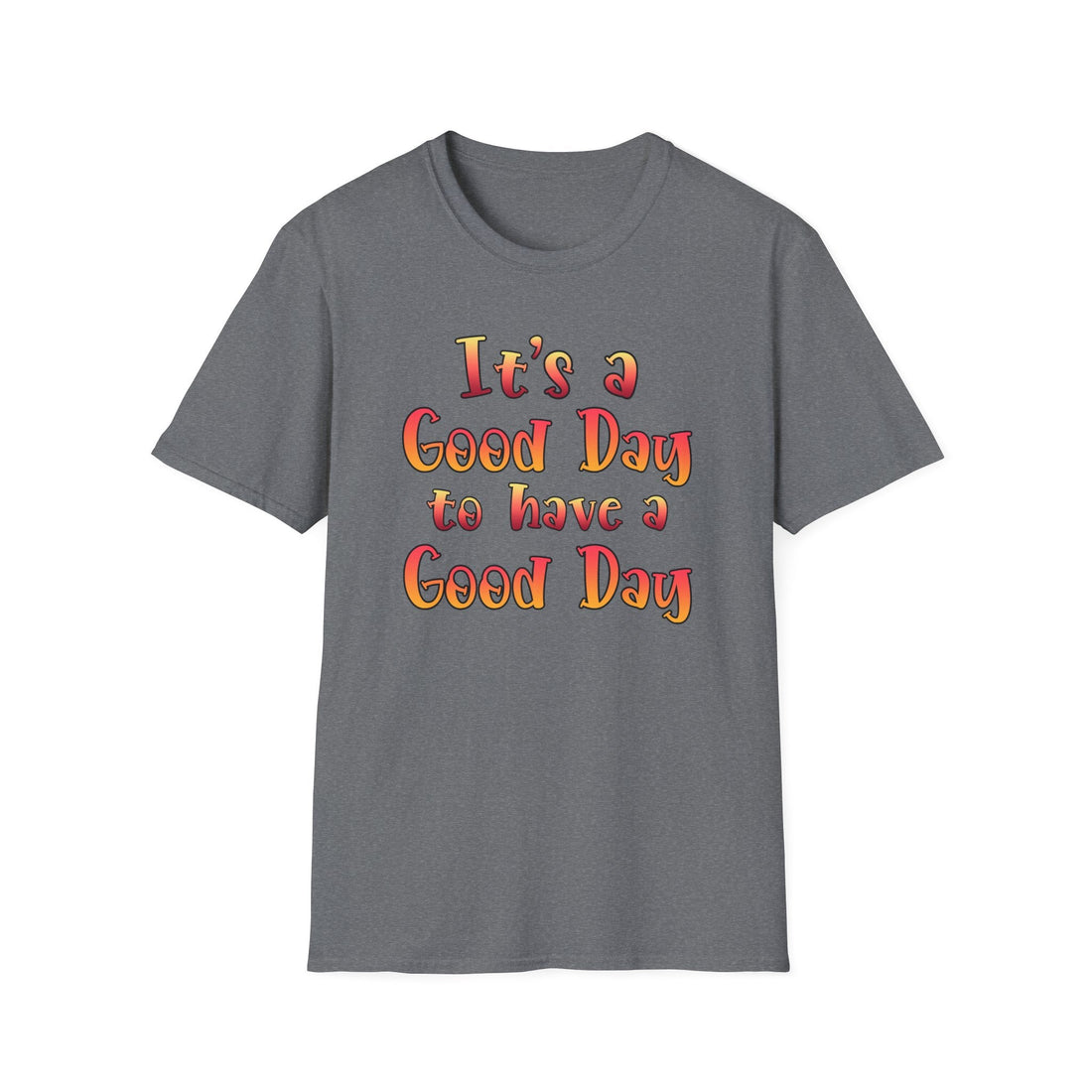 Good Day Unisex Softstyle T-Shirt - Positive Vibe Tee for Everyday Wear - T-Shirt - Positively Sassy - Good Day Unisex Softstyle T-Shirt - Positive Vibe Tee for Everyday Wear