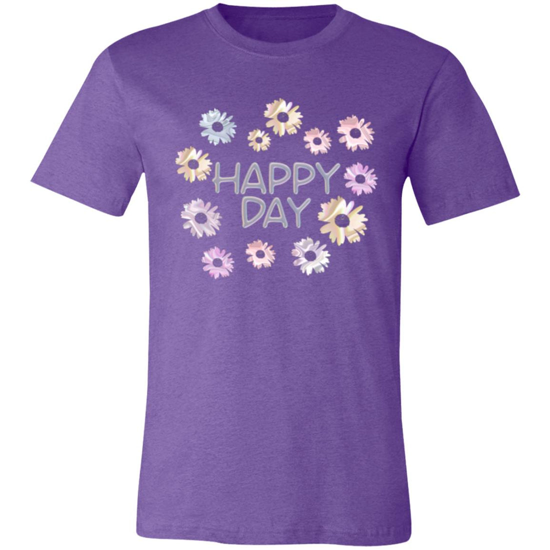 Happy Day Bella Short - Sleeve T-Shirt - T-Shirts - Positively Sassy - Happy Day Bella Short - Sleeve T-Shirt