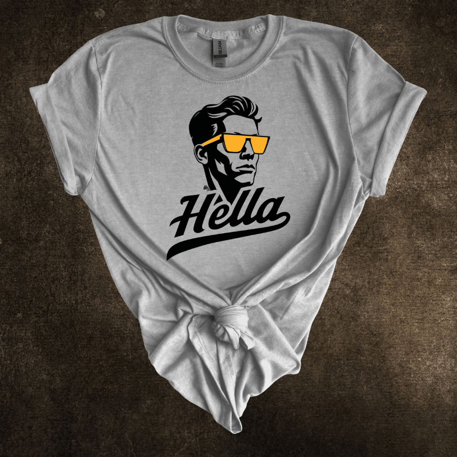Hella Softstyle T-Shirt - T-Shirt - Positively Sassy - Hella Softstyle T-Shirt