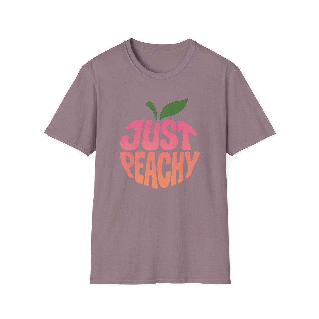 Just Peachy Unisex T-Shirt, Cute Summer Tee, Fun Gift, Casual Wear, Fruit Lover Shirt, Birthday Gift, Everyday Style - T-Shirt - Positively Sassy - Just Peachy Unisex T-Shirt, Cute Summer Tee, Fun Gift, Casual Wear, Fruit Lover Shirt, Birthday Gift, Everyday Style