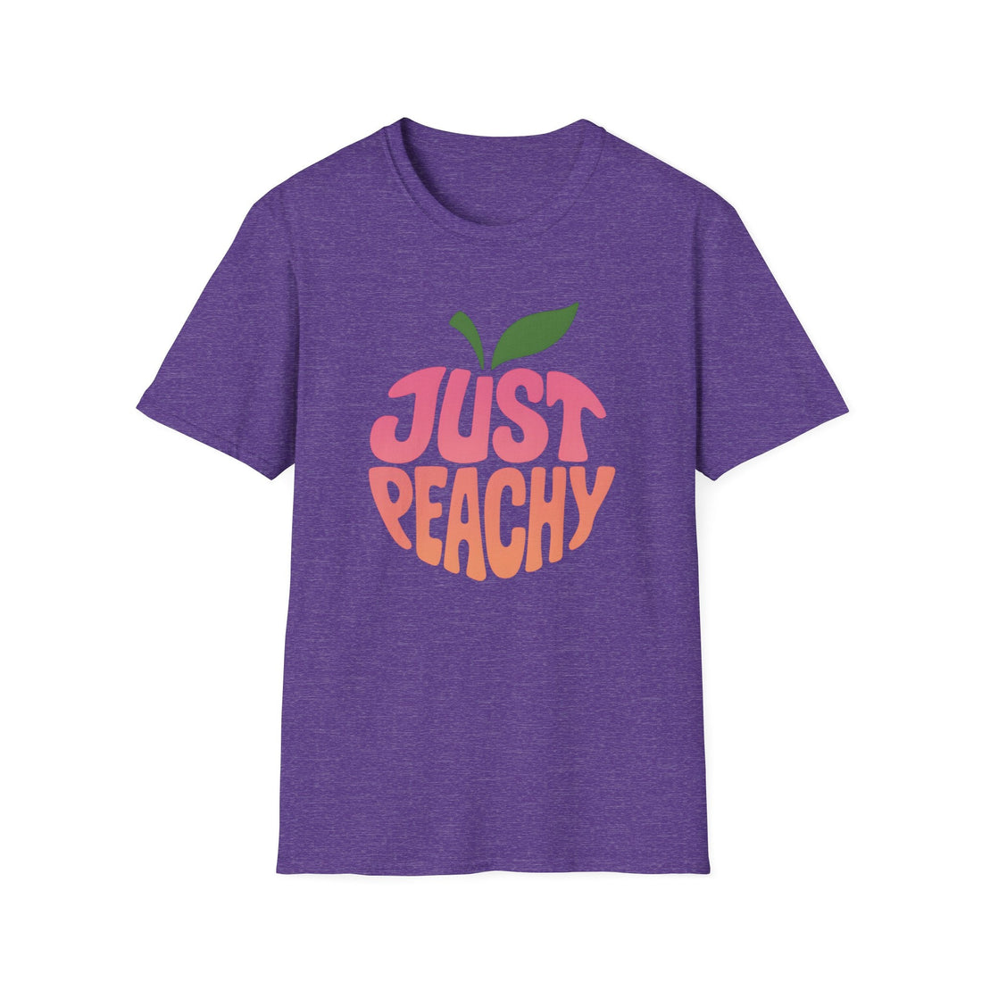 Just Peachy Unisex T-Shirt, Cute Summer Tee, Fun Gift, Casual Wear, Fruit Lover Shirt, Birthday Gift, Everyday Style - T-Shirt - Positively Sassy - Just Peachy Unisex T-Shirt, Cute Summer Tee, Fun Gift, Casual Wear, Fruit Lover Shirt, Birthday Gift, Everyday Style