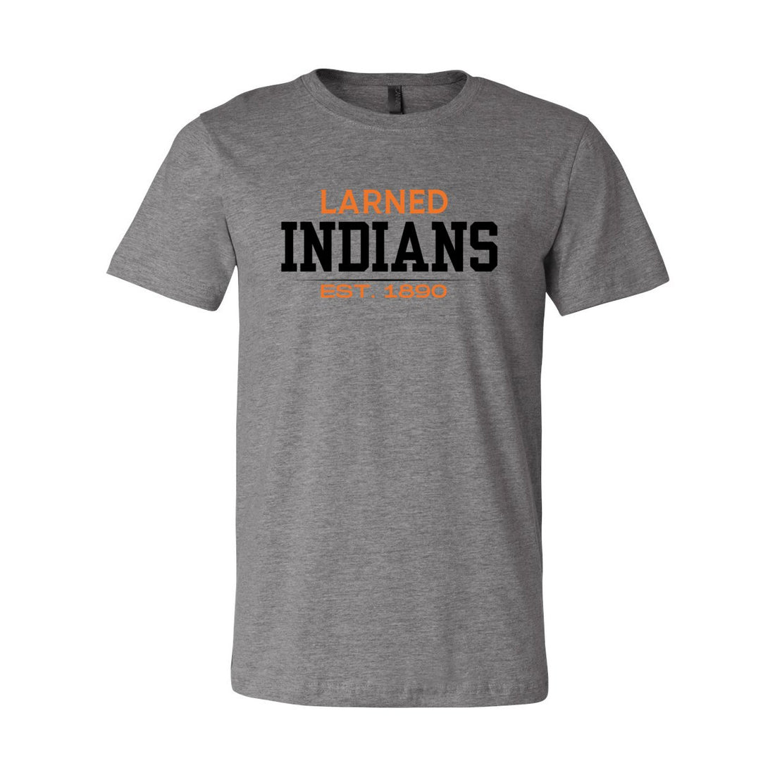 Larned Indians Est Short Sleeve Jersey Tee - T - Shirts - Positively Sassy - Larned Indians Est Short Sleeve Jersey Tee