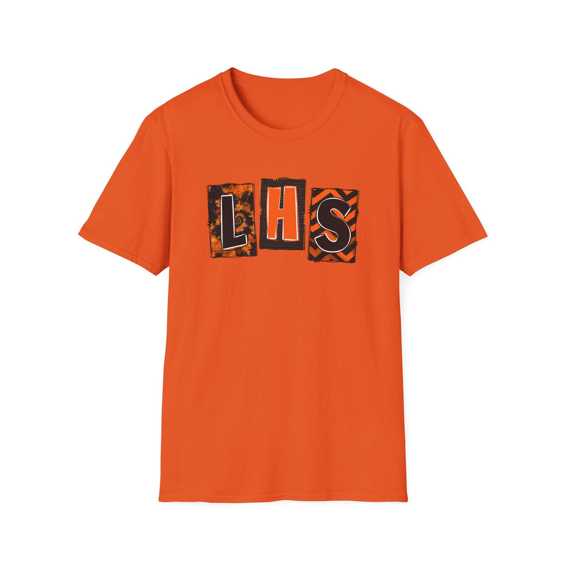 LHS Letters Gildan 64000 Softstyle T-Shirt - T-Shirt - Positively Sassy - LHS Letters Gildan 64000 Softstyle T-Shirt