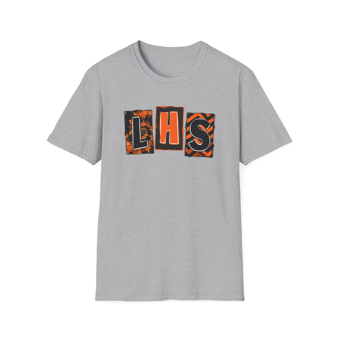 LHS Letters Gildan 64000 Softstyle T-Shirt - T-Shirt - Positively Sassy - LHS Letters Gildan 64000 Softstyle T-Shirt