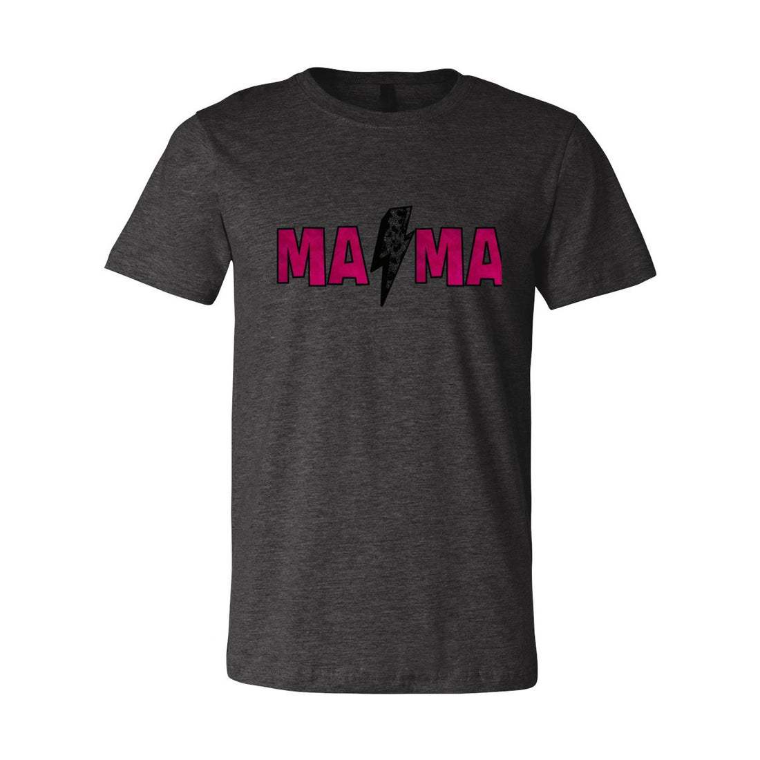 MAMA Lightening Short Sleeve Jersey Tee - T-Shirts - Positively Sassy - MAMA Lightening Short Sleeve Jersey Tee