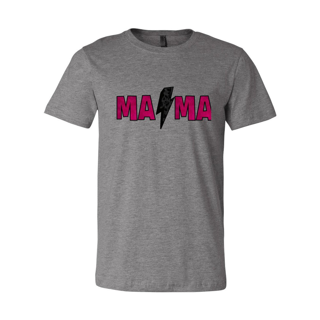 MAMA Lightening Short Sleeve Jersey Tee - T-Shirts - Positively Sassy - MAMA Lightening Short Sleeve Jersey Tee