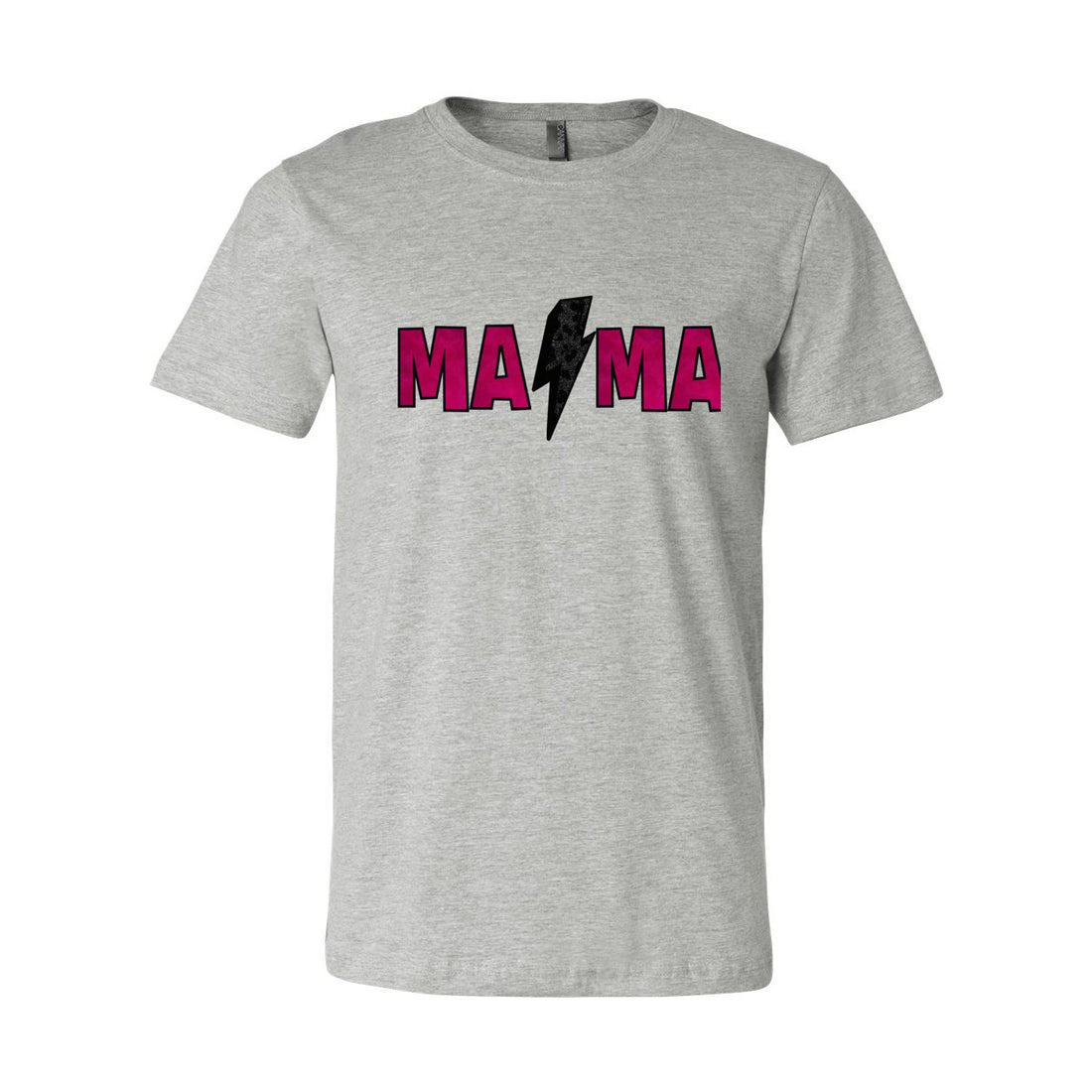MAMA Lightening Short Sleeve Jersey Tee - T-Shirts - Positively Sassy - MAMA Lightening Short Sleeve Jersey Tee