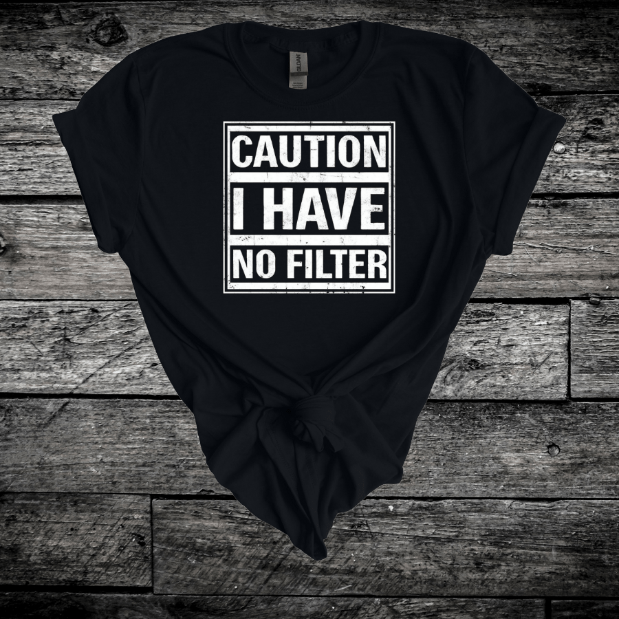 No Filter Softstyle T-Shirt - T-Shirt - Positively Sassy - No Filter Softstyle T-Shirt