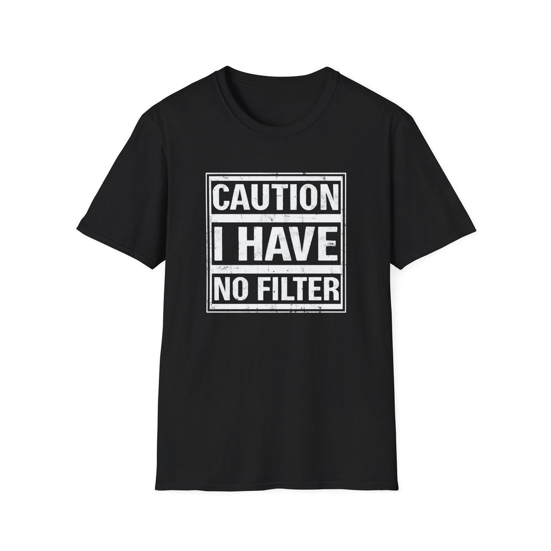 No Filter Softstyle T-Shirt - T-Shirt - Positively Sassy - No Filter Softstyle T-Shirt