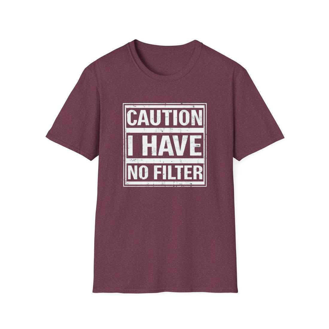No Filter Softstyle T-Shirt - T-Shirt - Positively Sassy - No Filter Softstyle T-Shirt