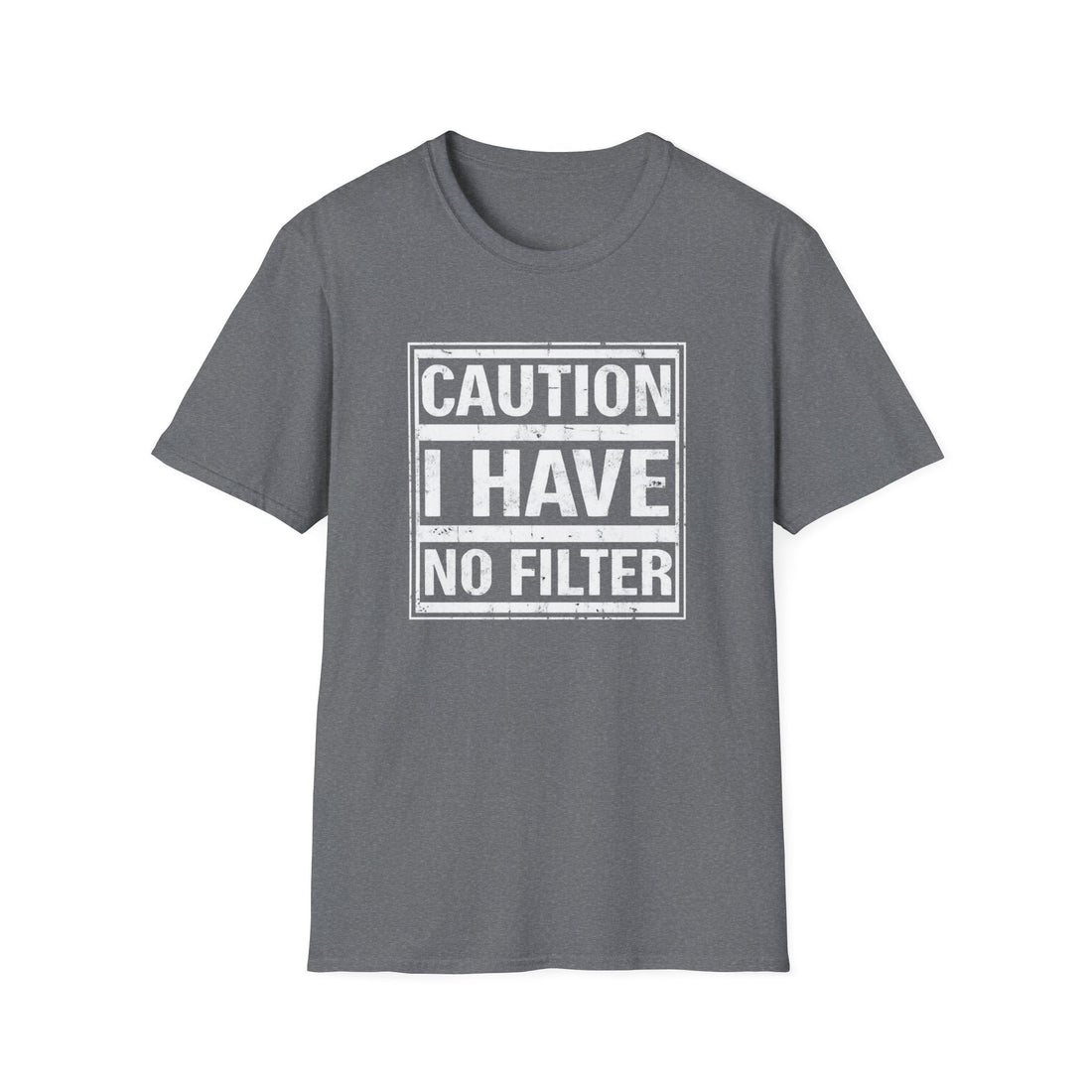 No Filter Softstyle T-Shirt - T-Shirt - Positively Sassy - No Filter Softstyle T-Shirt