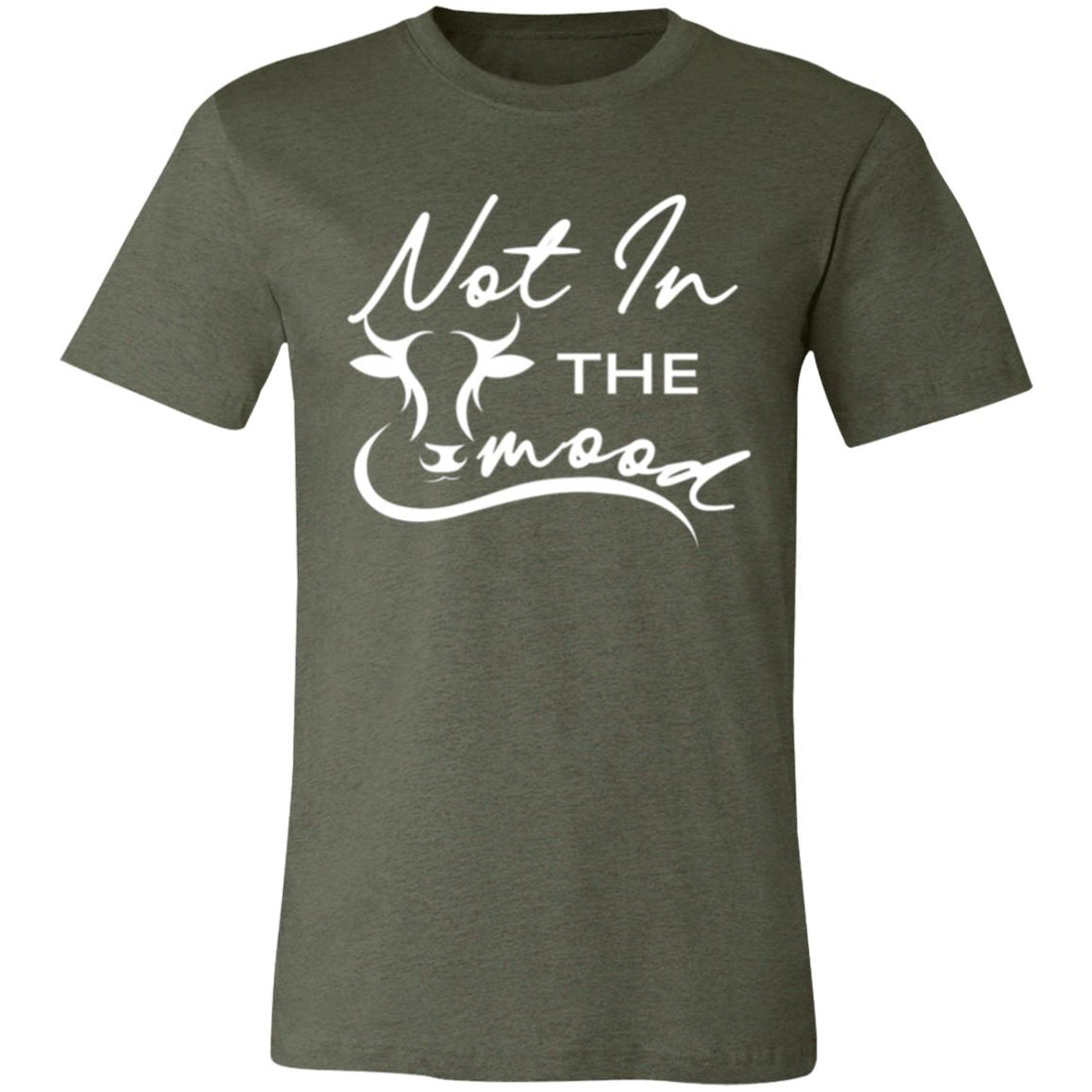 Not In The Mood Bella Short - Sleeve T-Shirt - T-Shirts - Positively Sassy - Not In The Mood Bella Short - Sleeve T-Shirt