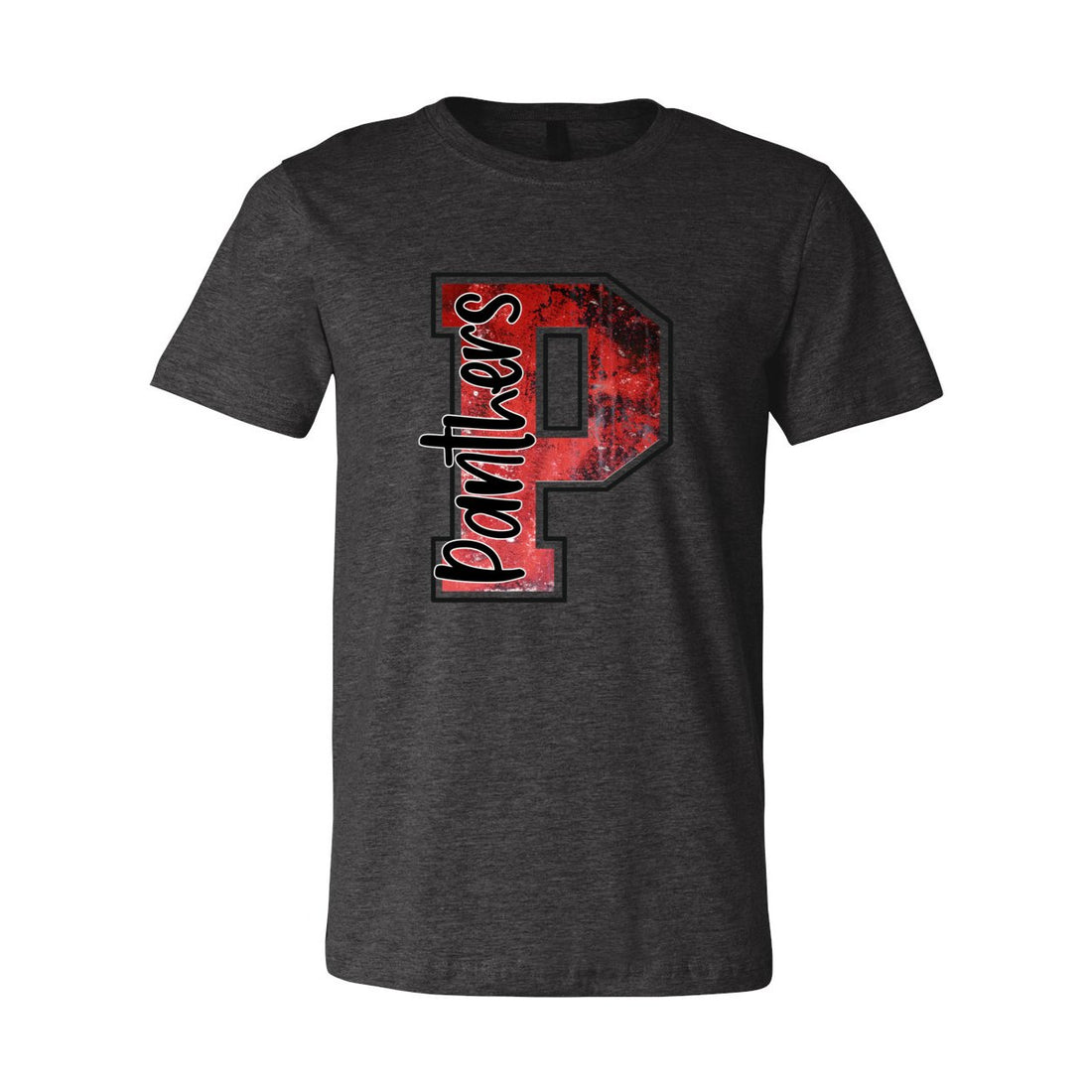 P is for Panthers Short Sleeve Jersey Tee - T-Shirts - Positively Sassy - P is for Panthers Short Sleeve Jersey Tee