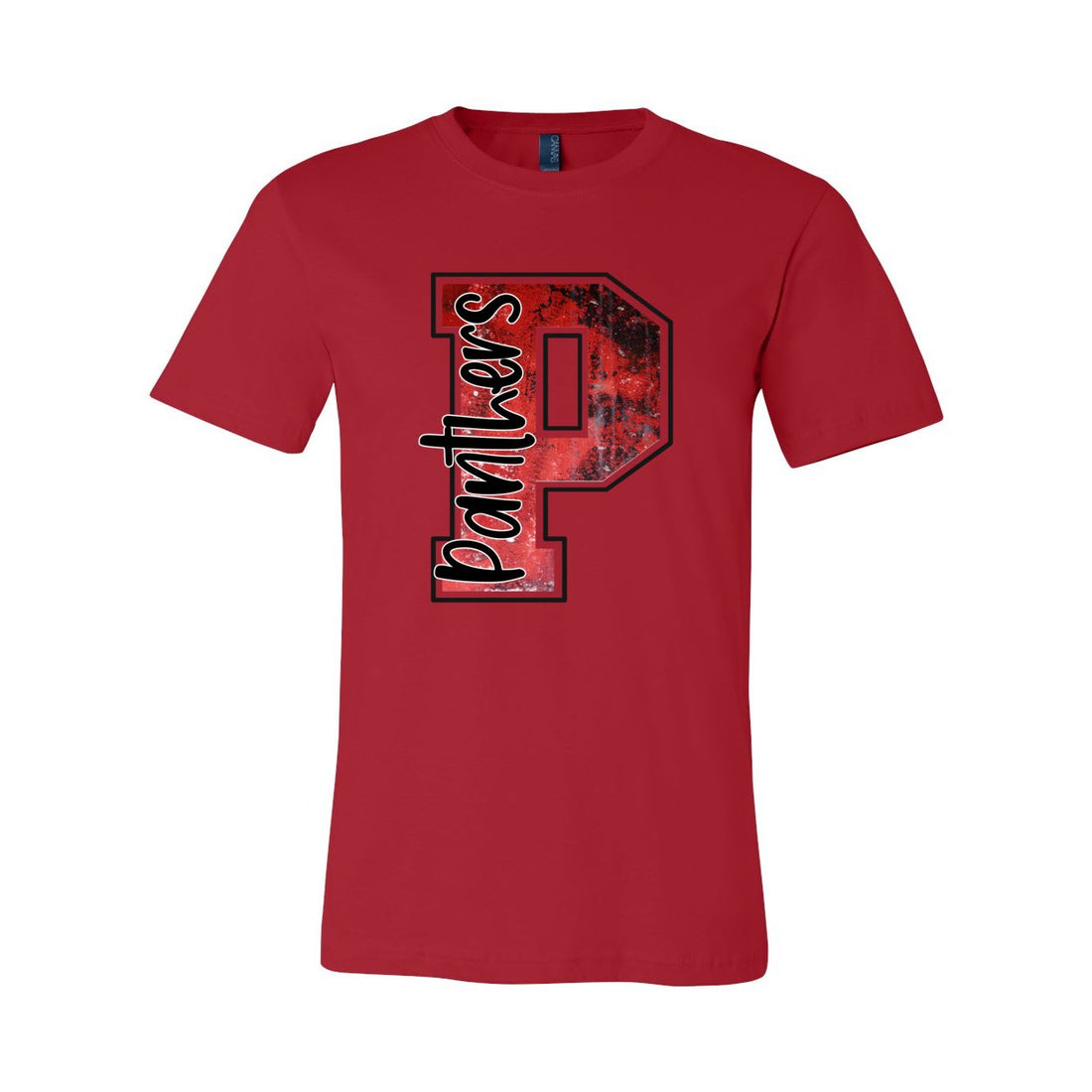 P is for Panthers Short Sleeve Jersey Tee - T-Shirts - Positively Sassy - P is for Panthers Short Sleeve Jersey Tee