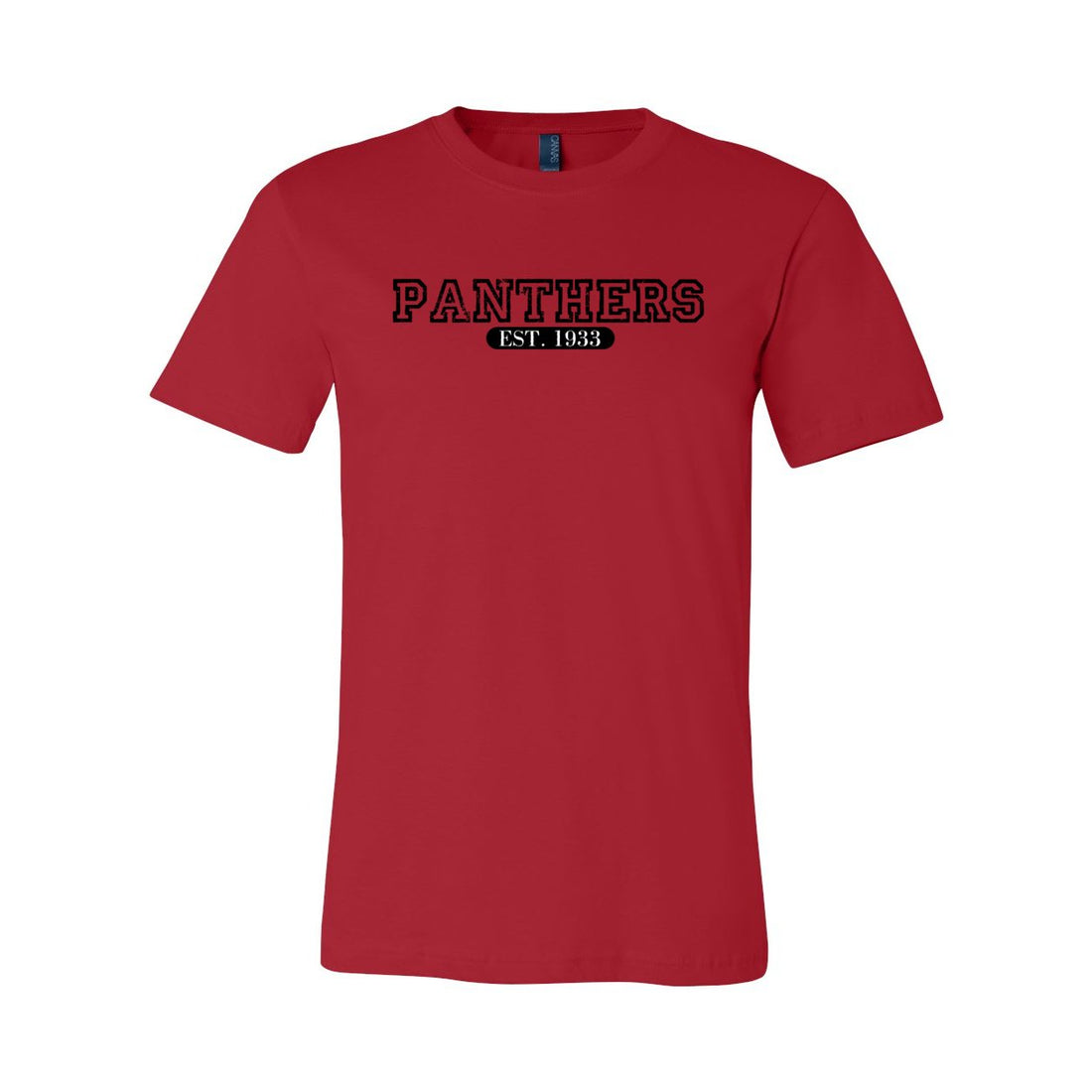 Panthers Est Short Sleeve Jersey Tee - T - Shirts - Positively Sassy - Panthers Est Short Sleeve Jersey Tee