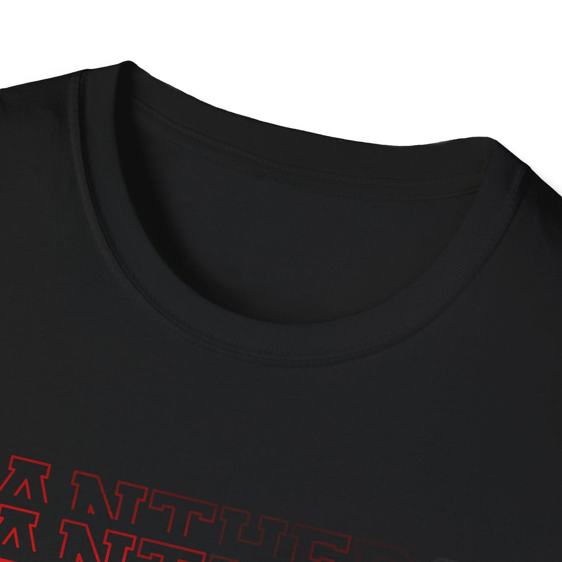 Panthers Fade Unisex Softstyle T-Shirt - Proud Panthers Sweet Bend Design - T-Shirt - Positively Sassy - Panthers Fade Unisex Softstyle T-Shirt - Proud Panthers Sweet Bend Design