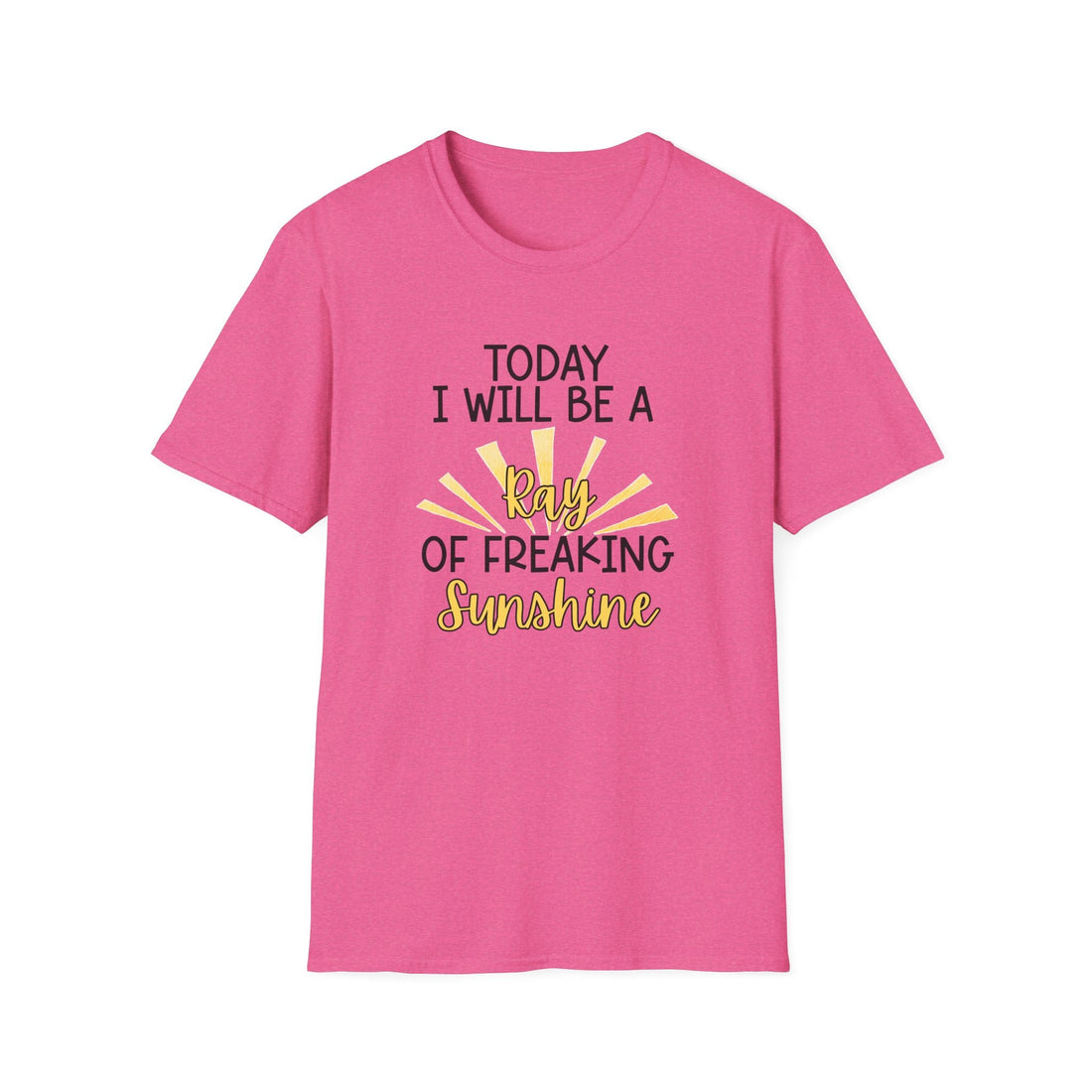 Ray of Sunshine Unisex Softstyle T-Shirt - Positive Vibes Daily Wear - T-Shirt - Positively Sassy - Ray of Sunshine Unisex Softstyle T-Shirt - Positive Vibes Daily Wear