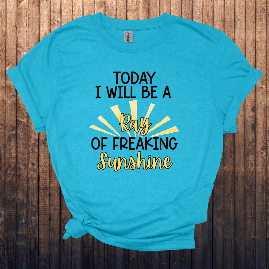 Ray of Sunshine Unisex Softstyle T-Shirt - Positive Vibes Daily Wear - T-Shirt - Positively Sassy - Ray of Sunshine Unisex Softstyle T-Shirt - Positive Vibes Daily Wear