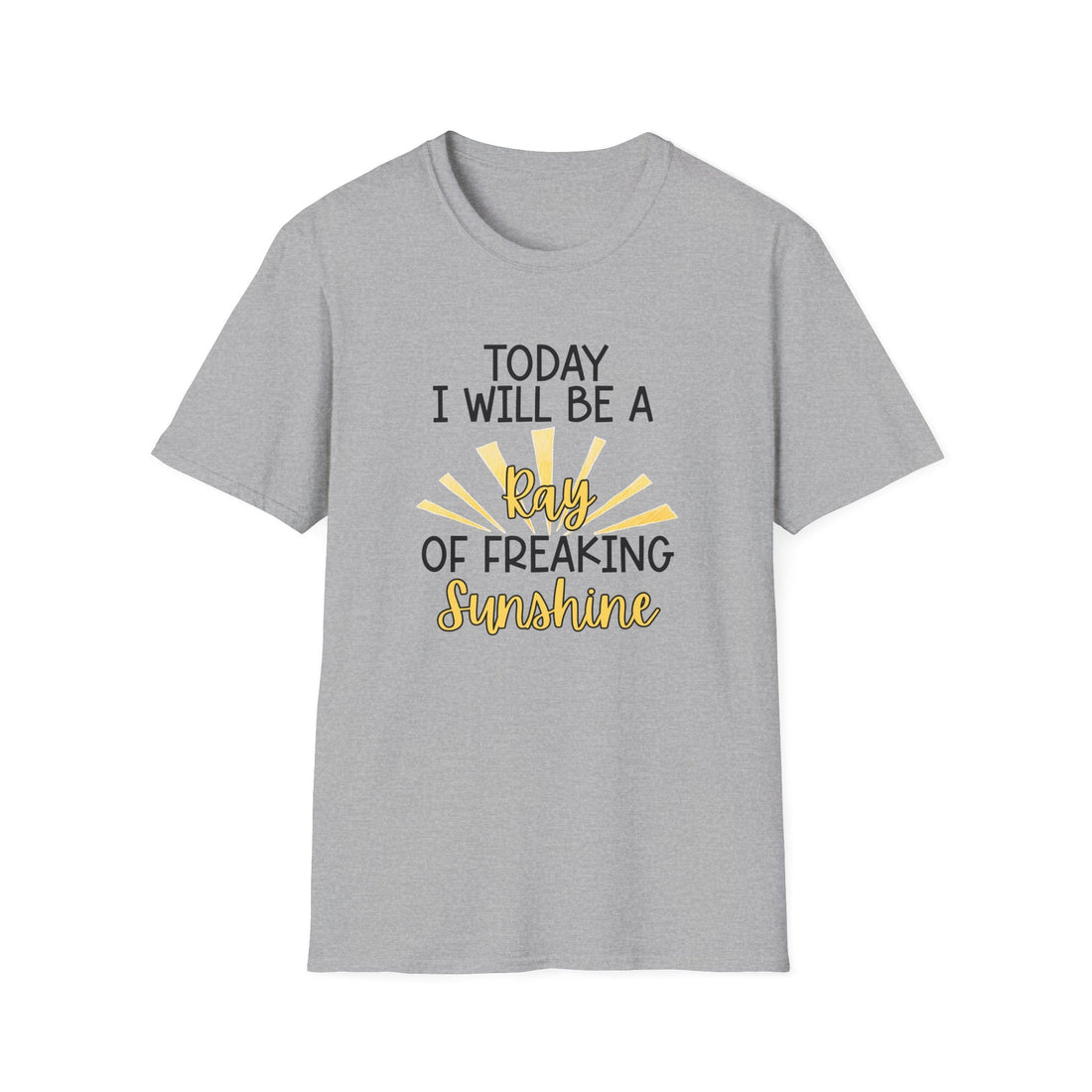 Ray of Sunshine Unisex Softstyle T-Shirt - Positive Vibes Daily Wear - T-Shirt - Positively Sassy - Ray of Sunshine Unisex Softstyle T-Shirt - Positive Vibes Daily Wear