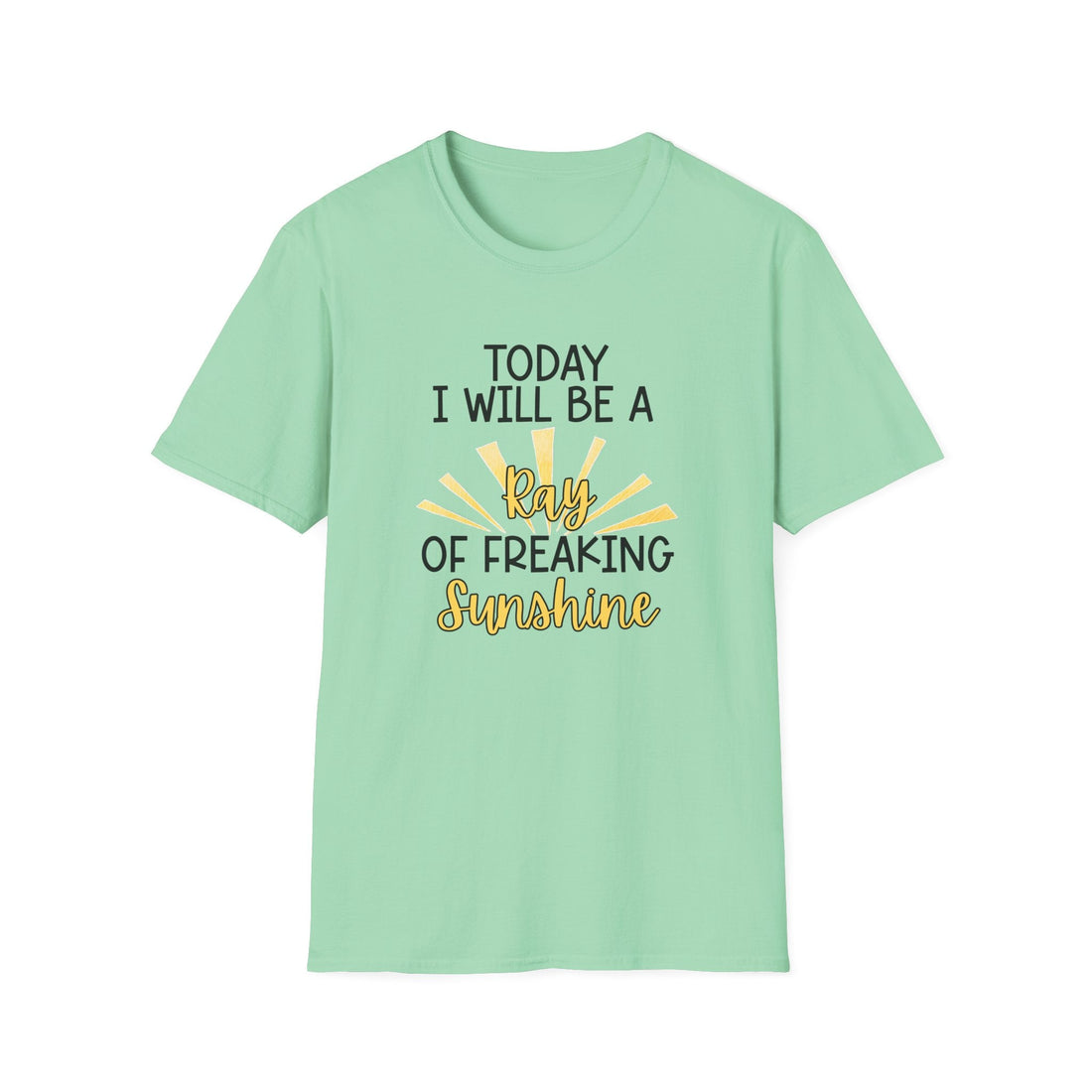 Ray of Sunshine Unisex Softstyle T-Shirt - Positive Vibes Daily Wear - T-Shirt - Positively Sassy - Ray of Sunshine Unisex Softstyle T-Shirt - Positive Vibes Daily Wear