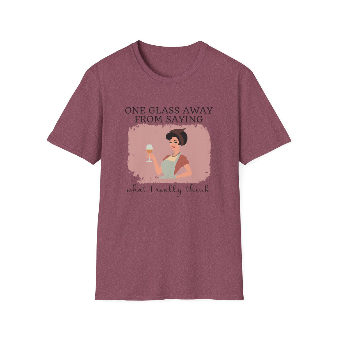Sip & Speak Unisex T-Shirt | Funny Quote Tee, Casual Wear, Gift for Friends, Birthday, Celebration, Relaxed Fit - T-Shirt - Positively Sassy - Sip & Speak Unisex T-Shirt | Funny Quote Tee, Casual Wear, Gift for Friends, Birthday, Celebration, Relaxed Fit