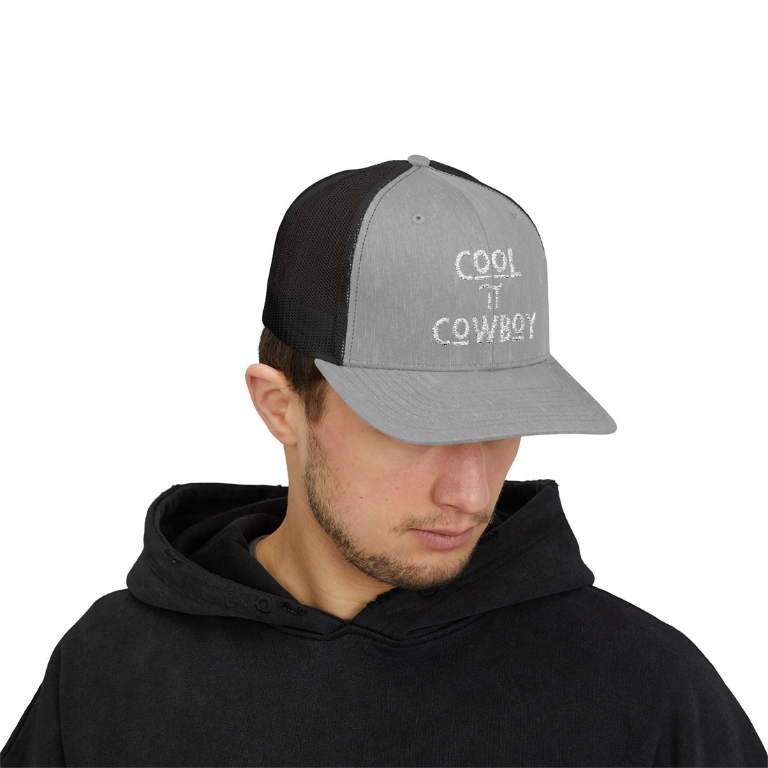 Snapback Trucker Cap (Embr) - Hats - Positively Sassy - Snapback Trucker Cap (Embr)