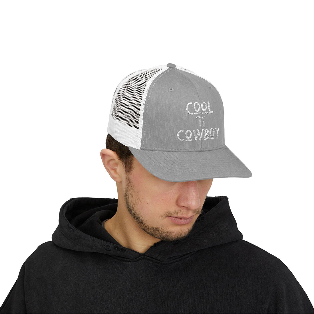Snapback Trucker Cap (Embr) - Hats - Positively Sassy - Snapback Trucker Cap (Embr)