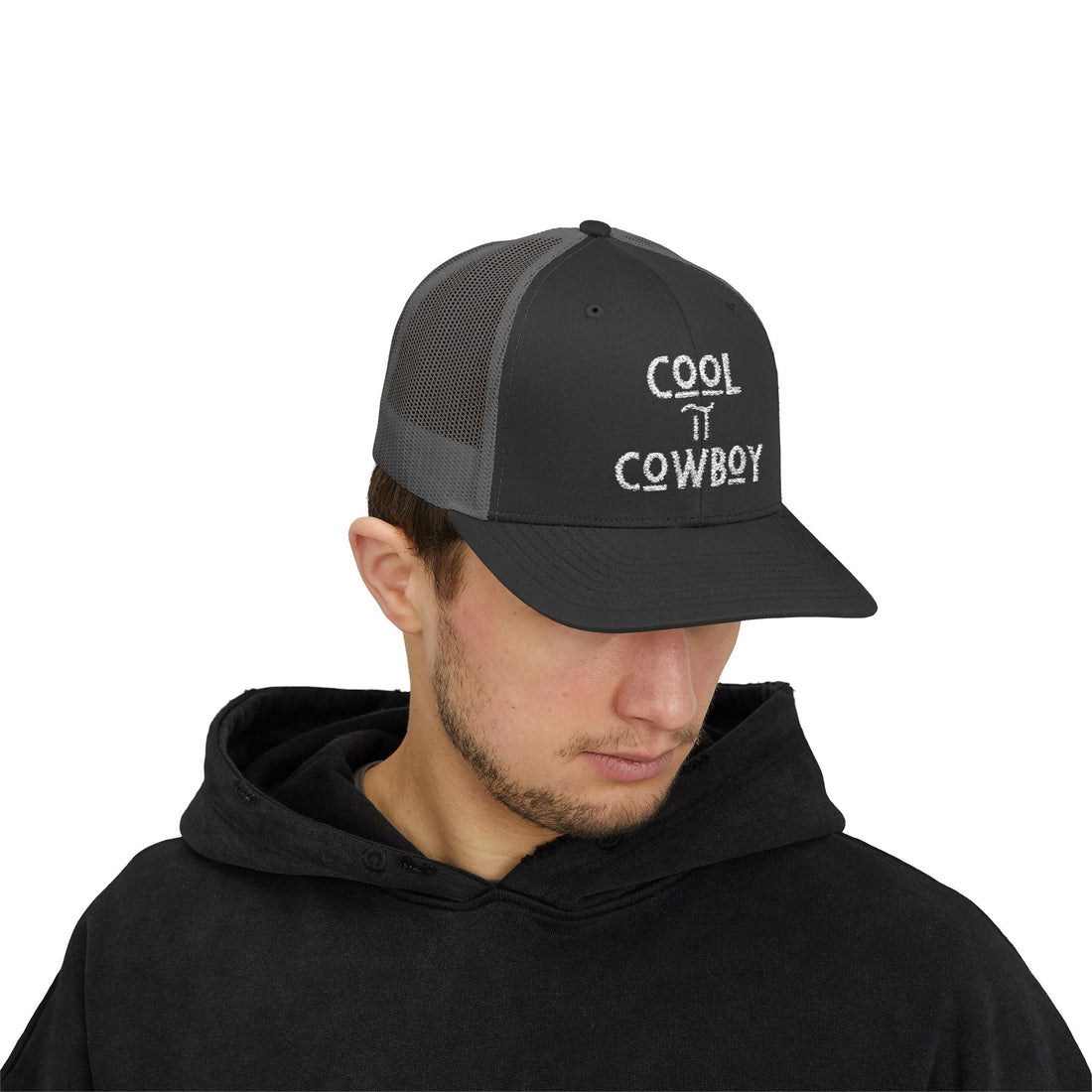 Snapback Trucker Cap (Embr) - Hats - Positively Sassy - Snapback Trucker Cap (Embr)