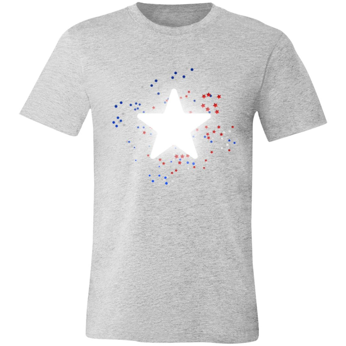 Star Spangled Glitter T-Shirt - T-Shirts - Positively Sassy - Star Spangled Glitter T-Shirt
