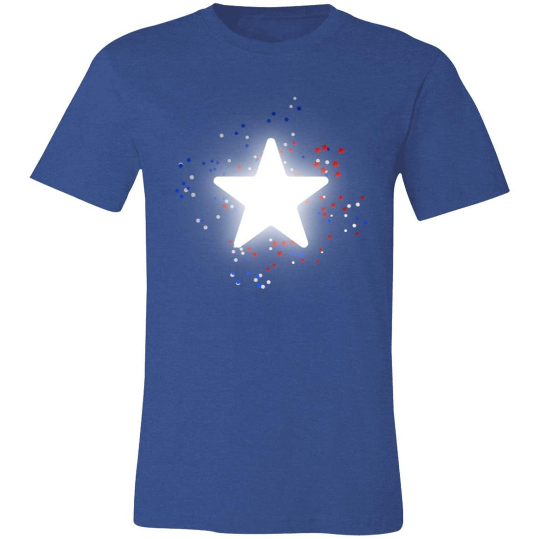 Star Spangled Glitter T-Shirt - T-Shirts - Positively Sassy - Star Spangled Glitter T-Shirt